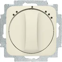 Busch-Jaeger driestandenschakelaar met binnenwerk en knop Standaard SI creme (2711 UCDRL-212)