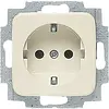 Busch-Jaeger wandcontactdoos randaarde Standaard SI (20 EUC-212-503) Busch-Jaeger wandcontactdoos randaarde Standaard SI (20 EUC-212-503)