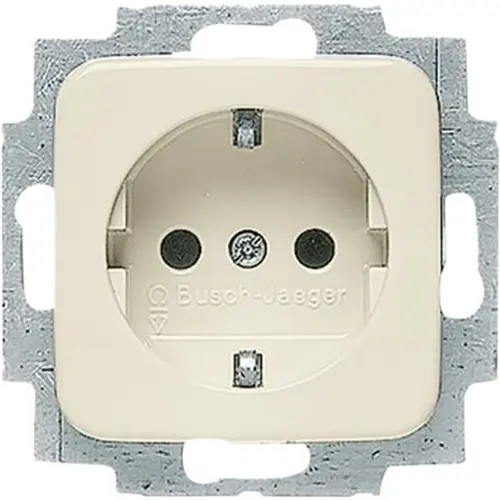 Busch-Jaeger wandcontactdoos randaarde Standaard SI (20 EUC-212-503) Busch-Jaeger wandcontactdoos randaarde Standaard SI (20 EUC-212-503)