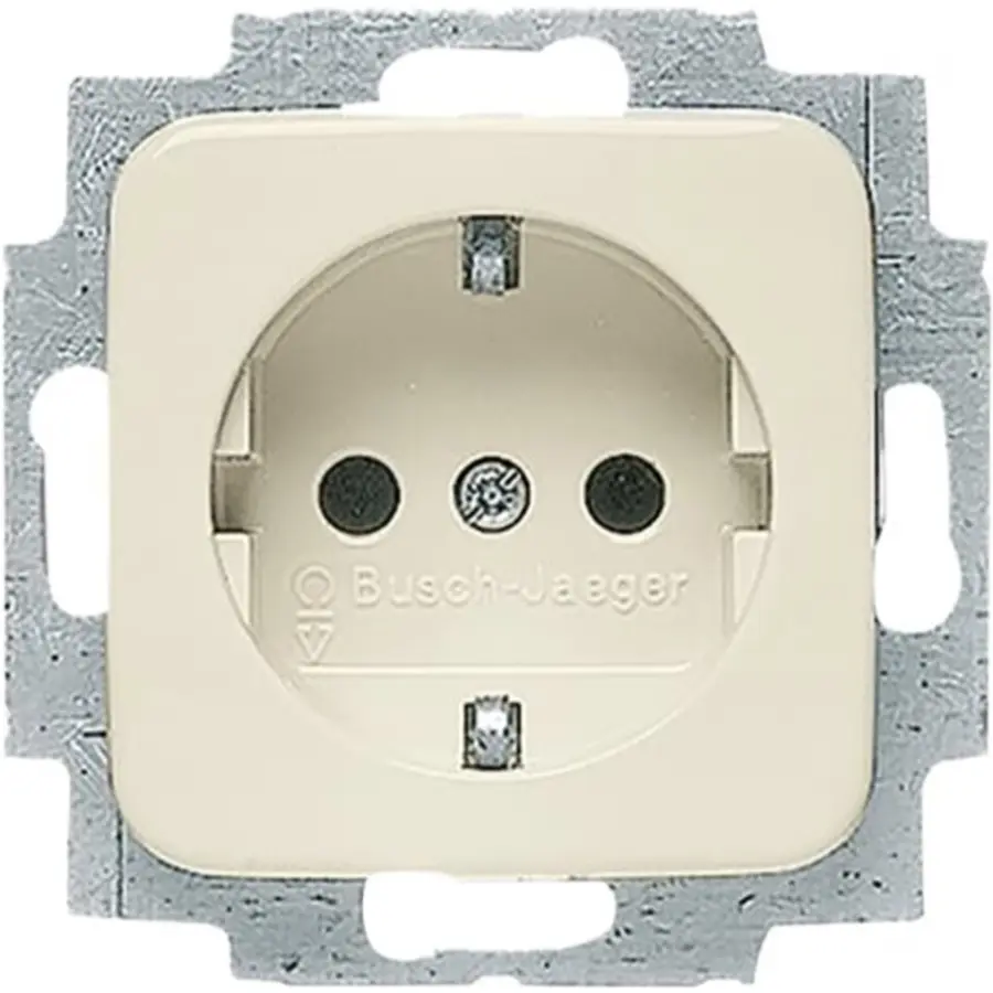 Busch-Jaeger wandcontactdoos randaarde Standaard SI (20 EUC-212-503)