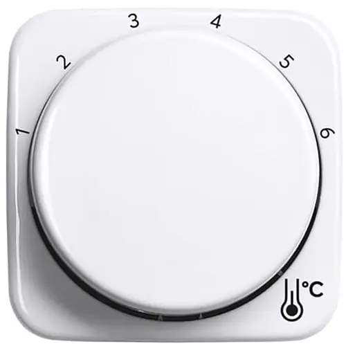 Busch-Jaeger draaiknop voor kamerthermostaat 1094/1097U Reflex SI (1794 R-214) Busch-Jaeger draaiknop voor kamerthermostaat 1094/1097U Reflex SI (1794 R-214)