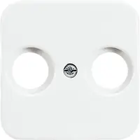 Busch-Jaeger centraalplaat antenne / COAX wandcontactdoos Reflex SI (2531-214)