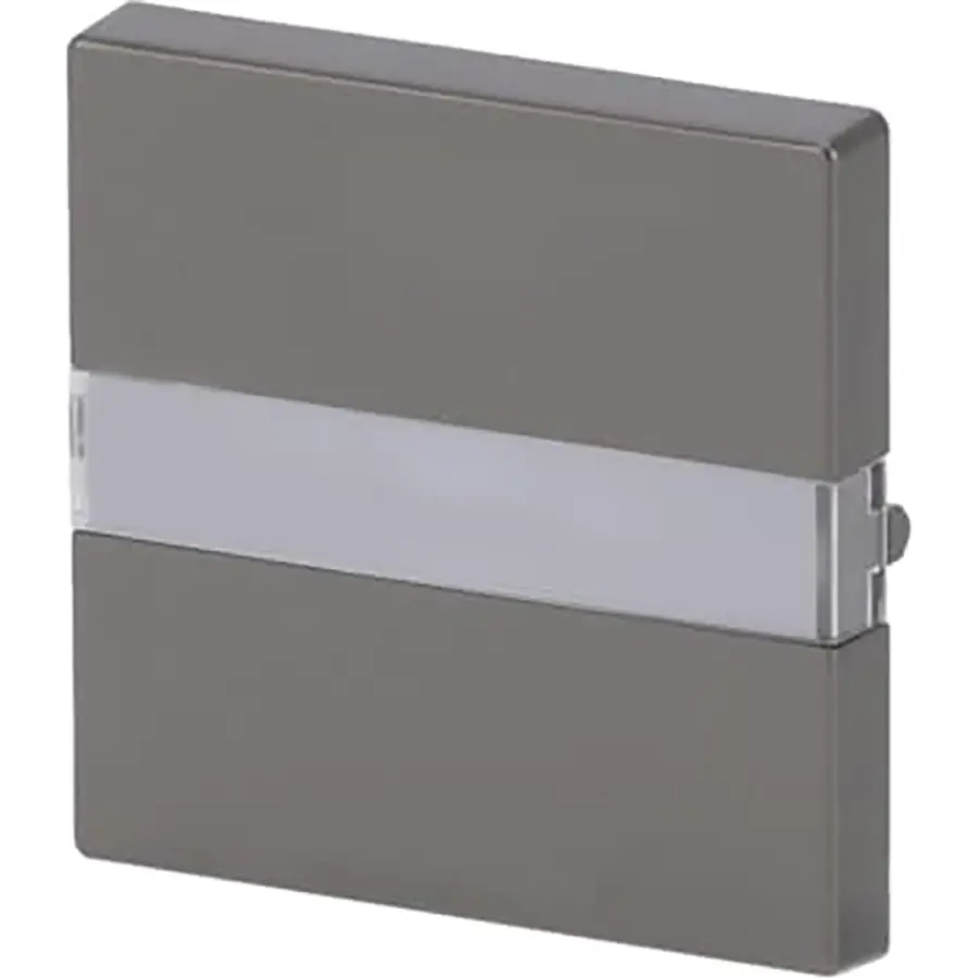 Busch-Jaeger schakelwip tekstkader Pure Stainless Steel (1764 NLI-866)