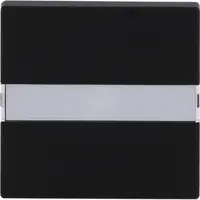Busch-Jaeger schakelwip tekstkader Future Linear zwart mat (1764 NLI-885)