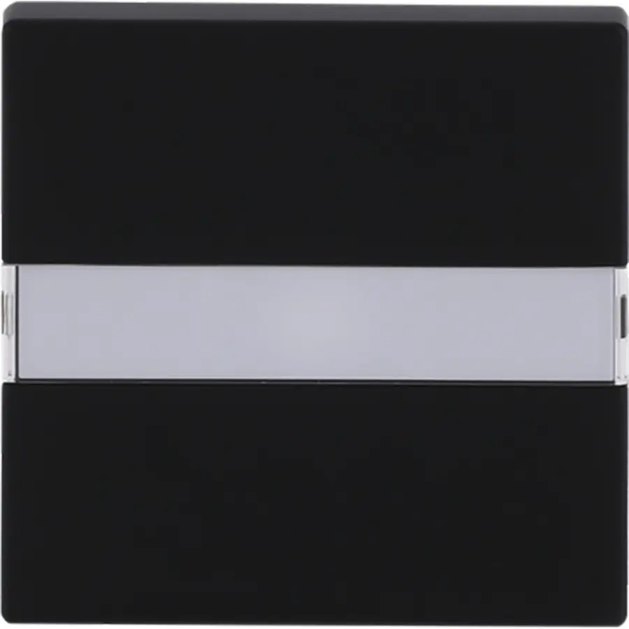 Busch-Jaeger schakelwip tekstkader Future Linear zwart mat (1764 NLI-885)