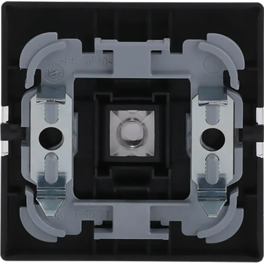 Busch-Jaeger schakelwip tekstkader Future Linear zwart mat (1764 NLI-885)