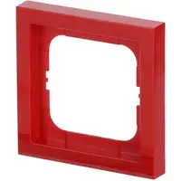 Busch-Jaeger afdekraam 1-voudig Future Linear rood glans (1721-12-182K-101)