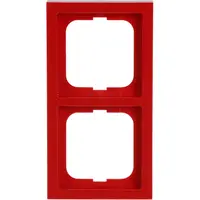 Busch-Jaeger afdekraam 2-voudig Future Linear rood glans (1722-12-182K-101)