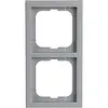 Busch-Jaeger afdekraam 2-voudig Future Linear aluzilver (1722-183K) Busch-Jaeger afdekraam 2-voudig Future Linear aluzilver (1722-183K)