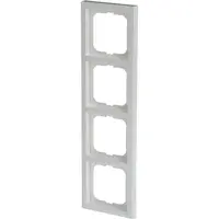 Busch-Jaeger afdekraam 4-voudig Future Linear studiowit glans (1724-184K)