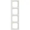 Busch-Jaeger afdekraam 4-voudig Future Linear studiowit mat (1724-884K)