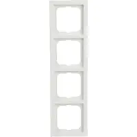 Busch-Jaeger afdekraam 4-voudig Future Linear studiowit mat (1724-884K)