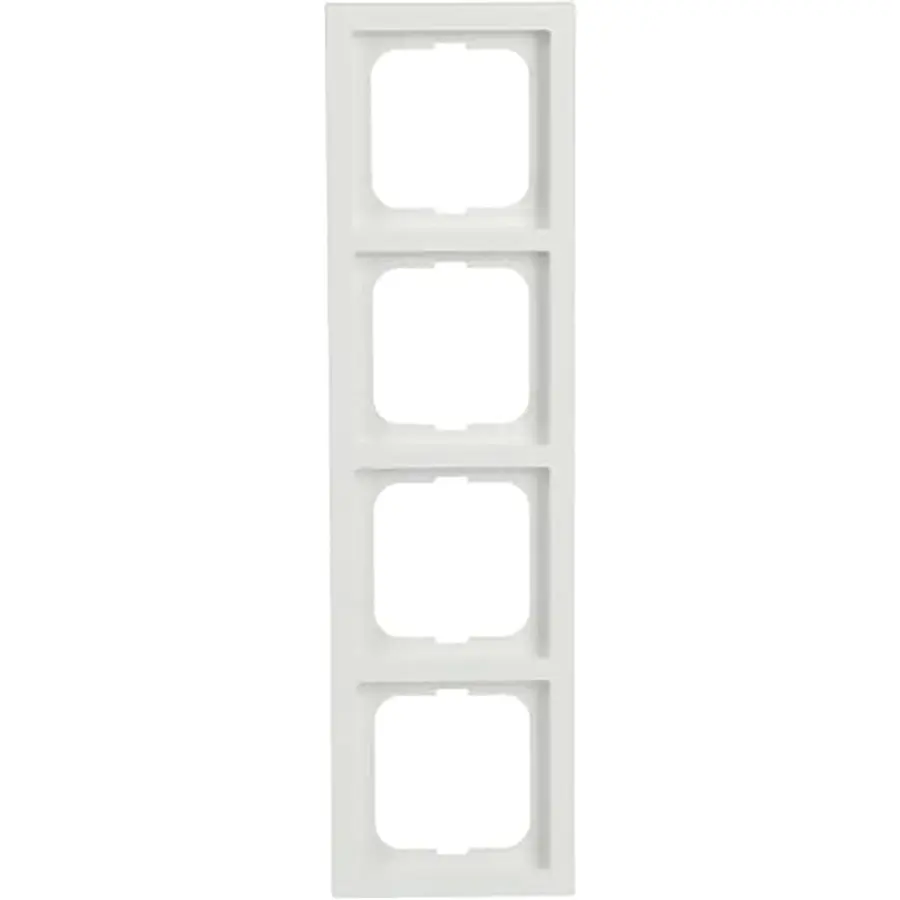 Busch-Jaeger afdekraam 4-voudig Future Linear studiowit mat (1724-884K)