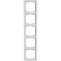 Busch-Jaeger afdekraam 5-voudig Future Linear studiowit mat (1725-884K)