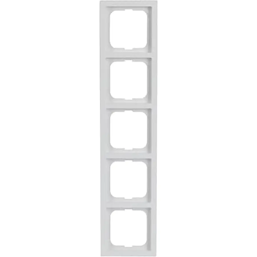 Busch-Jaeger afdekraam 5-voudig Future Linear studiowit mat (1725-884K)