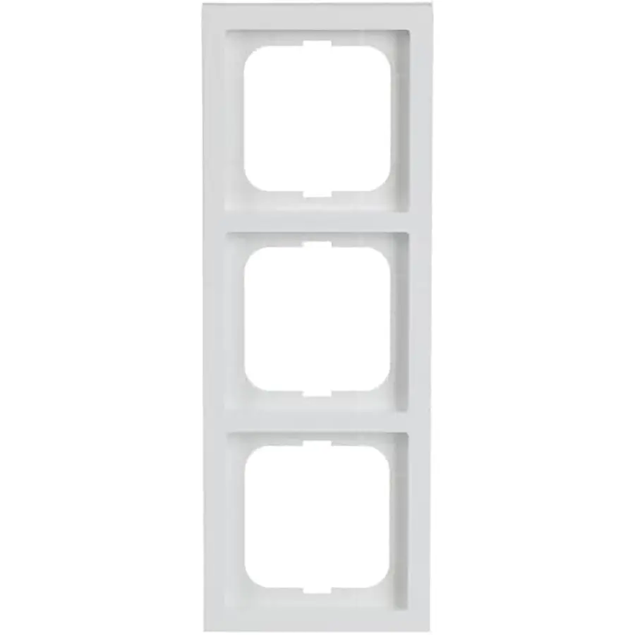 Busch-Jaeger afdekraam 3-voudig Future Linear studiowit glans (1723-184K)