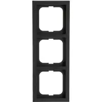 Busch-Jaeger afdekraam 3-voudig Future Linear zwart mat (1723-885K)