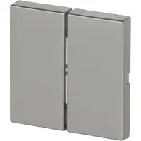 Busch-Jaeger Friends of Hue bedieningswip 2-voudig Pure Stainless Steel (6736 FoH-866)