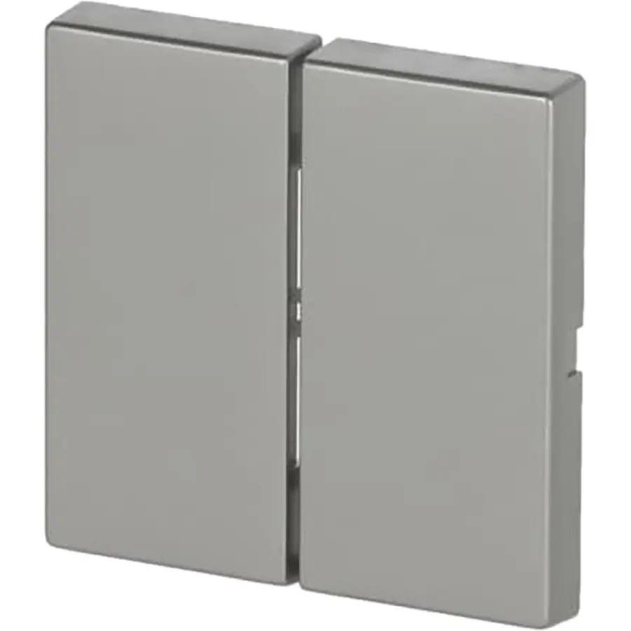 Busch-Jaeger Friends of Hue bedieningswip 2-voudig Pure Stainless Steel (6736 FoH-866)