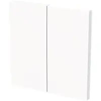 Busch-Jaeger Friends of Hue bedieningswip 2-voudig Art Linear studiowit glans (6736 FoH-44G)