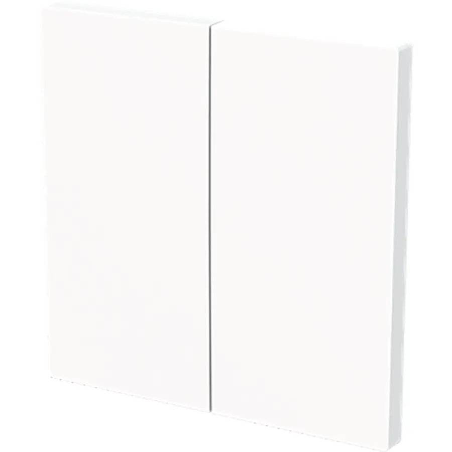 Busch-Jaeger Friends of Hue bedieningswip 2-voudig Art Linear studiowit glans (6736 FoH-44G)
