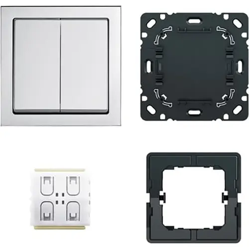 Busch-Jaeger Friends of Hue Smart Switch complete set Future Linear aluzilver (6716 UJ-83)
