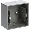 Busch-Jaeger opbouwbak 1-voudig Future Linear aluzilver (1701-83)