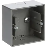 Busch-Jaeger opbouwbak 1-voudig Future Linear aluzilver (1701-83)