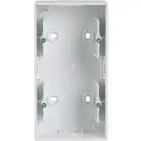 Busch-Jaeger opbouwbak 2-voudig Future Linear studiowit mat (1702-884)