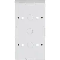 Busch-Jaeger opbouwbak 2-voudig Future Linear studiowit mat (1702-884)