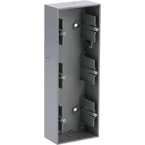 Busch-Jaeger opbouwbak 3-voudig Future Linear aluzilver (1703-83) Busch-Jaeger opbouwbak 3-voudig Future Linear aluzilver (1703-83)