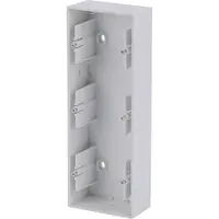 Busch-Jaeger opbouwbak 3-voudig Future Linear studiowit mat (1703-884)