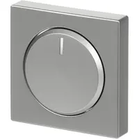 Busch-Jaeger dimmerknop draai/druk dimmer Future Linear aluzilver (6540-83-102)