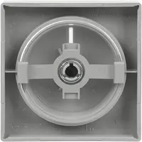 Busch-Jaeger dimmerknop draai/druk dimmer Future Linear aluzilver (6540-83-102)