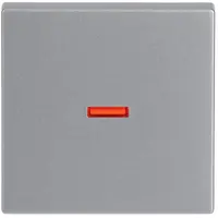 Busch-Jaeger schakelwip controlevenster rood Future Linear aluzilver (1789-83)