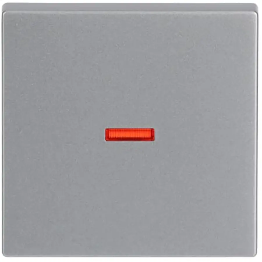 Busch-Jaeger schakelwip controlevenster rood Future Linear aluzilver (1789-83)