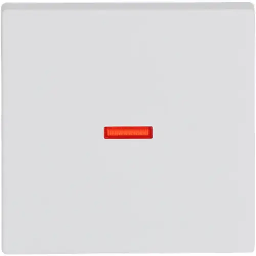 Busch-Jaeger schakelwip controlevenster rood Future Linear studiowit mat (1789-884)