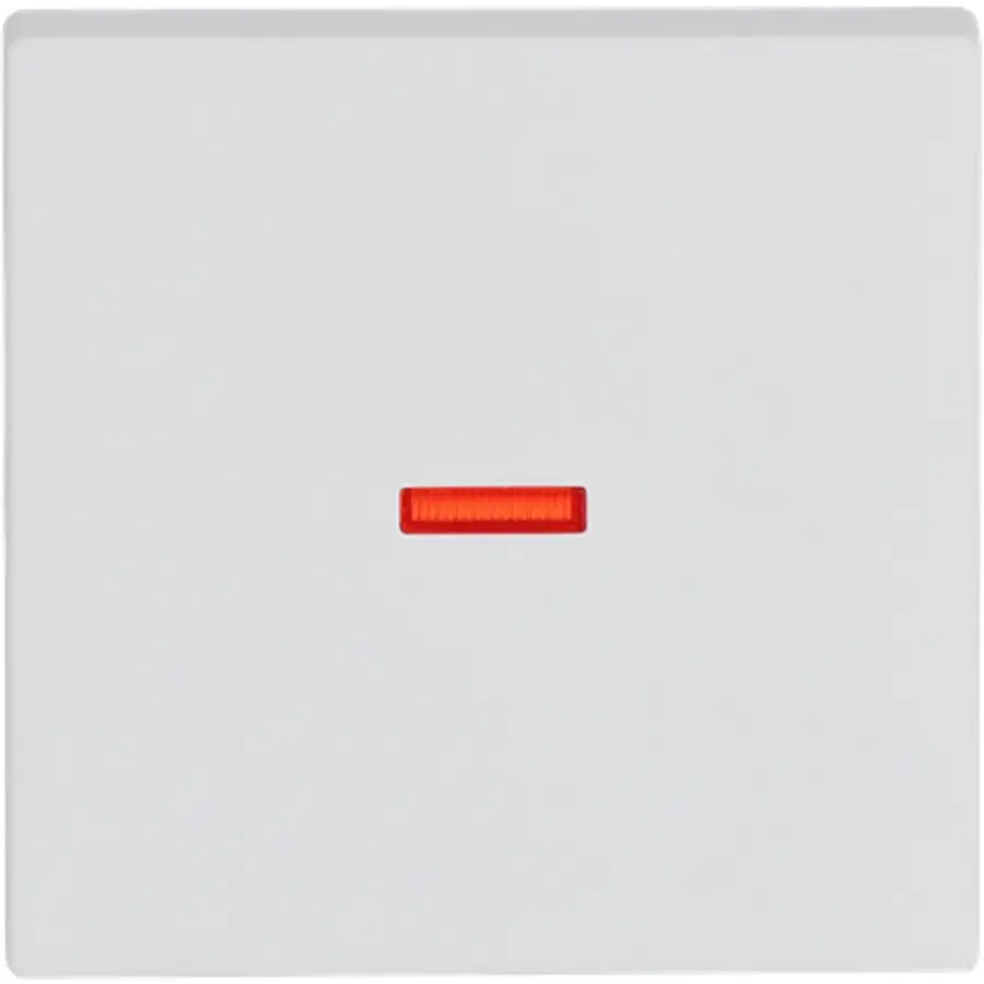 Busch-Jaeger schakelwip controlevenster rood Future Linear studiowit mat (1789-884)