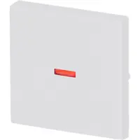 Busch-Jaeger schakelwip controlevenster rood Future Linear studiowit mat (1789-884)