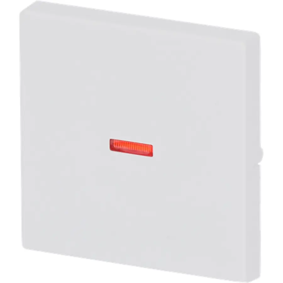 Busch-Jaeger schakelwip controlevenster rood Future Linear studiowit mat (1789-884)