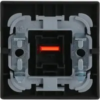 Busch-Jaeger schakelwip controlevenster rood Future Linear zwart mat (1789-885)
