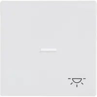 Busch-Jaeger schakelwip met controlevenster en symbool licht Future Linear studiowit mat (1789 LI-884)