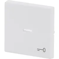 Busch-Jaeger schakelwip met controlevenster en symbool sleutel Future Linear studiowit mat (1789 TR-884)
