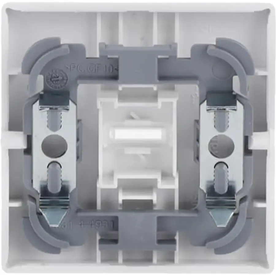 Busch-Jaeger schakelwip met controlevenster en symbool stekker Future Linear studiowit mat (1789 ST-884)
