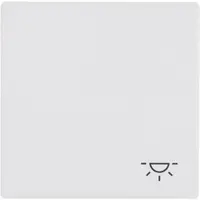 Busch-Jaeger schakelwip met symbool licht Future Linear studiowit mat (2520 LI-884)