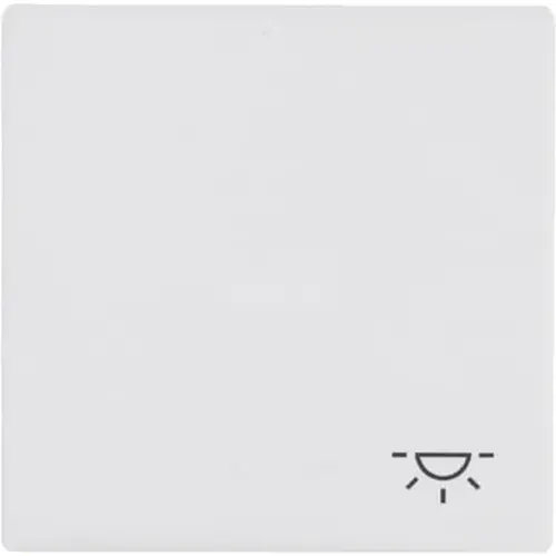 Busch-Jaeger schakelwip met symbool licht Future Linear studiowit mat (2520 LI-884)