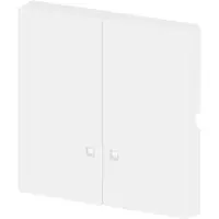 Busch-Jaeger schakelwip 2-voudig met controlevenster Future Linear studiowit mat (1785 K-884)