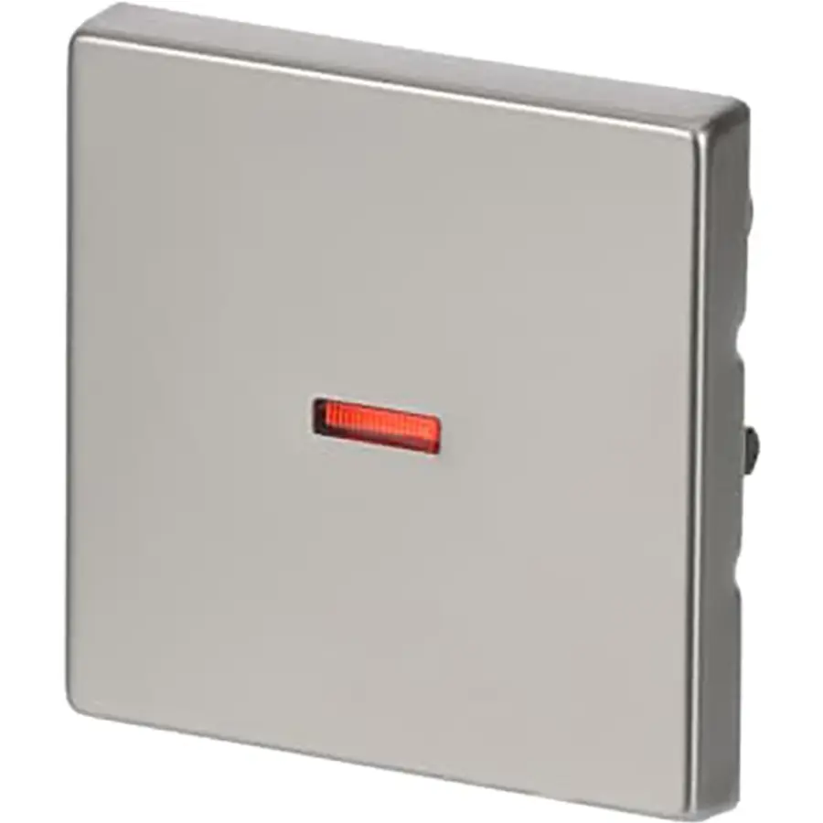 Busch-Jaeger schakelwip controlevenster rood Pure Stainless Steel (1789-866)