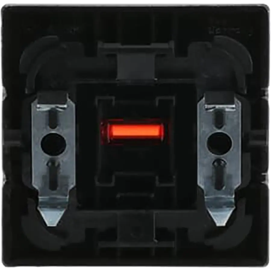 Busch-Jaeger schakelwip controlevenster rood Pure Stainless Steel (1789-866)