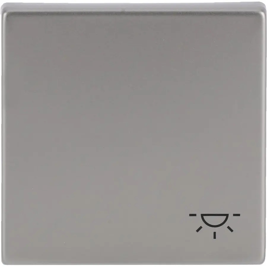 Busch-Jaeger schakelwip symbool licht Pure Stainless Steel (2520 LI-866)